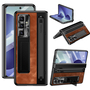 Klapph�lle + H9 Display Glas Samsung Galaxy Z Fold8 Ultra 5G Orange