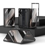 Klapph�lle + H9 Display Glas Samsung Galaxy Z Fold8 5G Schwarz
