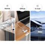 6x Universal Kabel Halterung 3-Holes Cable Clip Silikon Lade Zubeh�r 