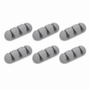 6x Universal Kabel Halterung 3-Holes Cable Clip Silikon Lade Zubeh�r 