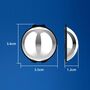 Neutraldichtefilter ND64 Schutzglas f�r Insta360 X5 Camera Zubeh�r