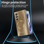 Klapph�lle + H9 Display Glas Samsung Galaxy Z Fold8 Ultra 5G Gold