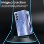 Klapph�lle + H9 Display Glas Samsung Galaxy Z Fold8 Ultra 5G Blau