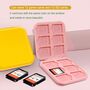 Spiele Cartridge Schutz Case f�r Nintendo Switch 2 / Lite 24 Slots Rot