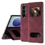 Klapph�lle Nappa-Struktur f�r Samsung Galaxy Z Fold8 Ultra 5G Rot