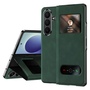 Klapph�lle Nappa-Struktur f�r Samsung Galaxy Z Fold8 Ultra 5G Gr�n