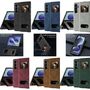 Handyh�lle Klapph�lle Fenster Nappa-Struktur f�r Samsung Galaxy Z Fold8 Ultra 5G
