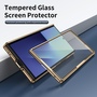 Klapph�lle + H9 Display Glas Samsung Galaxy Z Fold8 Ultra 5G Grau