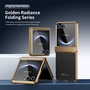 Klapph�lle + H9 Display Glas Samsung Galaxy Z Flip8 5G Schwarz