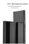 Klapph�lle Spiegel-Design Samsung Galaxy Z Fold8 Ultra 5G Schwarz