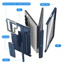 Klapph�lle + H9 Display Glas / Stift Samsung Galaxy Z Fold8 Ultra 5G