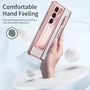 Klapph�lle + H9 Display Glas Samsung Galaxy Z Fold8 Ultra 5G Pink