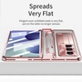 Klapph�lle + H9 Display Glas Samsung Galaxy Z Fold8 Ultra 5G Pink