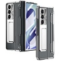 Klapph�lle + H9 Display Glas Samsung Galaxy Z Fold8 Ultra 5G Silber
