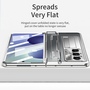 Klapph�lle + H9 Display Glas Samsung Galaxy Z Fold8 Ultra 5G Silber