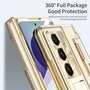 Klapph�lle + H9 Display Glas Samsung Galaxy Z Fold8 Ultra 5G Gold