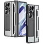 Klapph�lle + H9 Display Glas Samsung Galaxy Z Fold8 Ultra 5G Schwarz