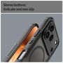 MagSafe Silikon f�r Honor 600 5G TPU Hybrid Kameraschutz Matt Schwarz