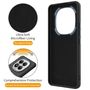 Ringhalter f�r Xiaomi Redmi Note 15 Pro 4G 360 Grad Magnetring Schwarz