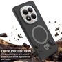 Ringhalter f�r Xiaomi Redmi Note 15 Pro 4G 360 Grad Magnetring Schwarz