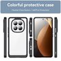 Sto�fest f�r Xiaomi Redmi Note 15 Pro 4G TPU Acryl Hybrid Schwarz