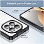 Sto�fest f�r Xiaomi Redmi Note 15 Pro 4G TPU Acryl Hybrid Schwarz