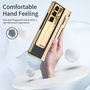 Klapph�lle + Display Folie Samsung Galaxy Z Fold8 Ultra 5G Schwarz