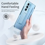 Klapph�lle + Display Folie Samsung Galaxy Z Fold8 Ultra 5G Blau