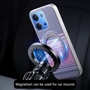 MagSafe Drehkippst�nder Muster Xiaomi Redmi 15C 4G / 5G TPU Kunstleder