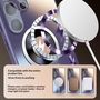 Handyh�lle MagSafe Magnet Laden CD f�r Samsung Galaxy S26 Ultra 5G Kameraschutz