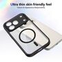 MagSafe Handy H�lle f�r Honor 600 Pro Magnetring Sto�fest Schwarz