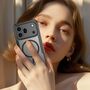 MagSafe Silikon f�r Honor 600 Pro TPU Hybrid Kameraschutz Matt Schwarz