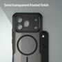 MagSafe Silikon f�r Honor 600 Pro TPU Hybrid Kameraschutz Matt Schwarz