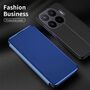 Flipcase f�r Xiaomi 17T Klapp Spiegel Wake UP Cover Blau