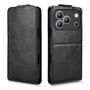 Flipcase f�r Blackview Wave 7C Klapph�lle Kartenfach Schwarz