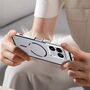 Metall Rahmen H�lle f�r Sony Xperia 1 VIII Magnetisch MagSafe Snap Verschluss
