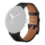 F�r Google Pixel Watch 4 / 3 45mm Faser-Leder Ersatz Armband Schwarz4