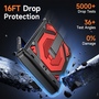 Klapph�lle Kickstand f�r Samsung Galaxy Z Flip 7 + 8 5G Outdoor Rot