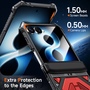 Klapph�lle Kickstand f�r Samsung Galaxy Z Flip 7 + 8 5G Outdoor Rot