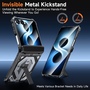 Klapph�lle Kickstand f�r Samsung Galaxy Z Flip 7 + 8 5G Outdoor Grau