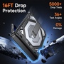 Klapph�lle Kickstand f�r Samsung Galaxy Z Flip 7 + 8 5G Outdoor Grau