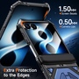 Klapph�lle Kickstand f�r Samsung Galaxy Z Flip 7 + 8 5G Outdoor Blau