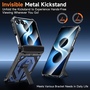 Klapph�lle Kickstand f�r Samsung Galaxy Z Flip 7 + 8 5G Outdoor Blau