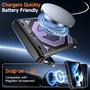 Klapph�lle Kickstand f�r Samsung Galaxy Z Flip 7 + 8 5G Outdoor Lila