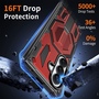 Klapph�lle Kickstand Samsung Galaxy Z Fold 7 + 8 Ultra 5G Outdoor Rot