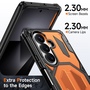 Klapph�lle Kickstand Samsung Galaxy Z Fold 7 + 8 Ultra 5G Orange