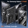 Klapph�lle Kickstand f�r Samsung Galaxy Z Fold8 5G Outdoor Schwarz