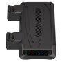 PS5 Ladestation Cooling Dock mit 3-Speed Fan Dual Controller Zubeh�r