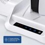 PS5 Ladestation Cooling Dock mit 3-Speed Fan Dual Controller Zubeh�r