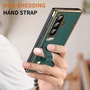 Klapph�lle + H9 Display Glas Samsung Galaxy Z Fold8 Ultra 5G Gr�n